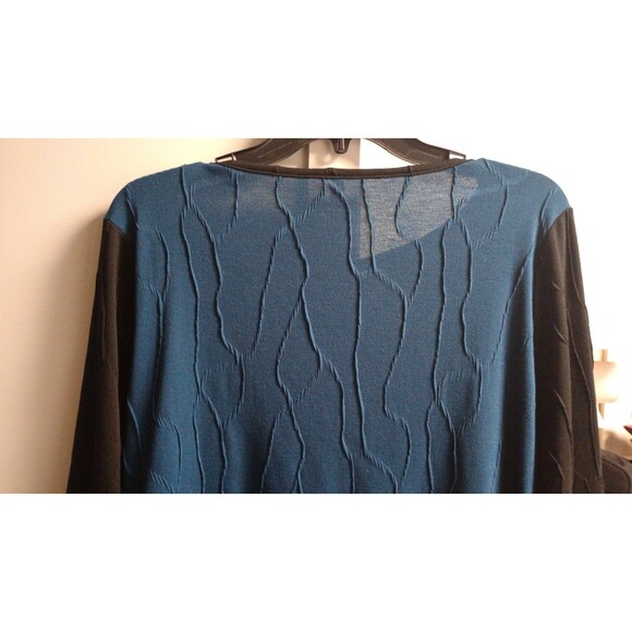 IC by Connie K Made in USA Artsy Lagenlook Tunic Top, Size Large - Picture 8 of 12